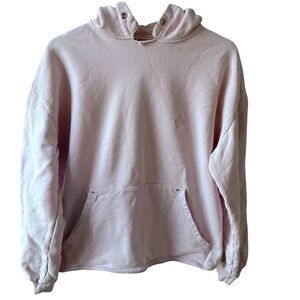 Mr. Completely LA Pink Hoodie Size Small Streetwear casual luxe sweatshirt skate